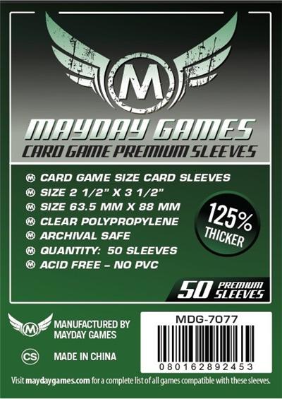 50 Protège Cartes Premium 63.5 x 88 MM