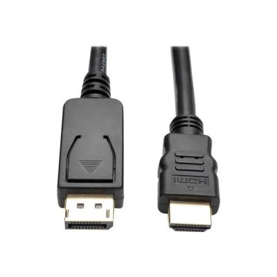 Tripp Lite 6ft DisplayPort to HDMI Adapter Active Converter DP w/ Latches to HDMI DPort 1.2 4K x 2K M/M 6' - videoadapter - DisplayPort / HDMI - 1.83 m