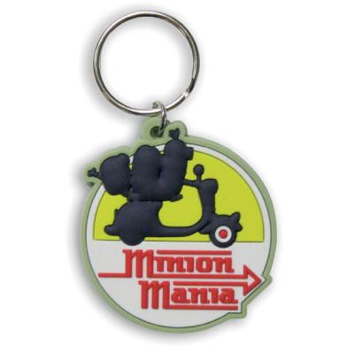 Les Minions - Porte-clés caoutchouc Minion Mania 6 cm