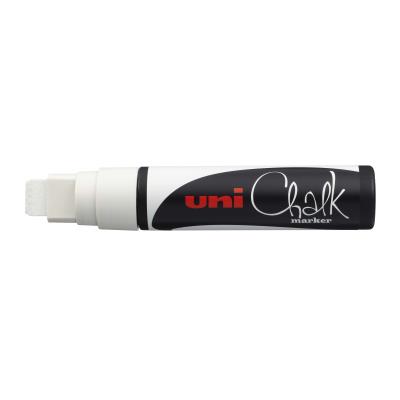 Marqueur craie Pte rectangulaire extra-large CHALK Marker PWE17K 15mm Blanc