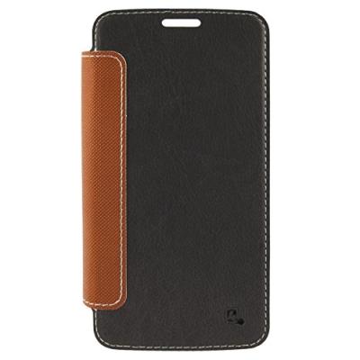 4Smarts Etui rabat latéral dos transparent pour Samsung Galaxy S6 Edge Plus