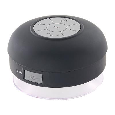 Haut-parleur bluetooth et étanche avec ventouse et micro (6W)