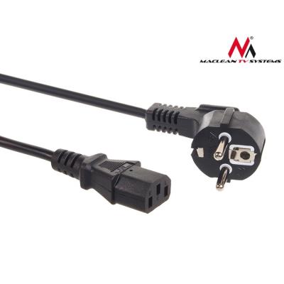 Maclean Mctv-692 Câble Dalimentation 3M 3Pin Fiche Lue