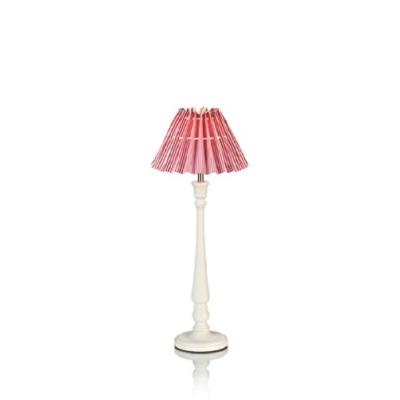 markslojd askero abat-jour avec pince de fixation rouge/blanc