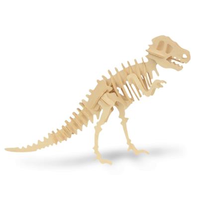 Puzzle en bois squelette de dinosaure diplodocus