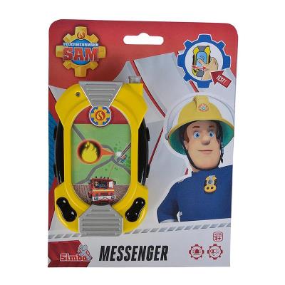 Simba Toys 109258697 Sam Le Pompier - Messenger téléphone avec lumière et son