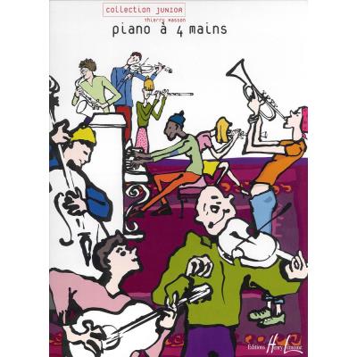Partitions classique LEMOINE MASSON THIERRY - PIANO A 4 MAINS - PIANO 4 MAINS Piano