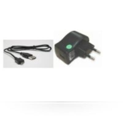CoreParts - Netspanningsadapter - voor BlackBerry Curve 85XX; Pearl 3G; HTC Desire C, Desire V, Desire X; Motorola DROID 3
