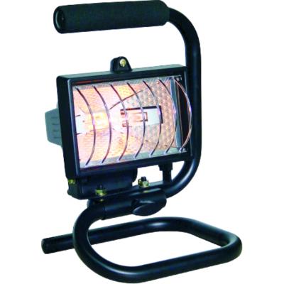 PROJECTEUR ECO-HALOGÈNE 120W NOIR SUR PIED ELRO HL120S