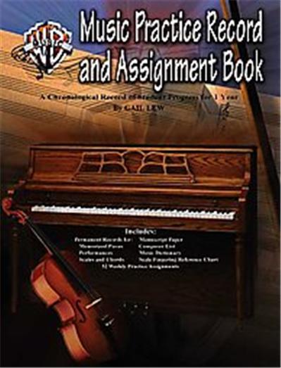 Wb Music Practice Record and Assignment Book