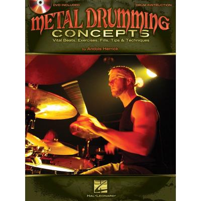 Metal Drumming Concepts By Andols Herrick + Dvd