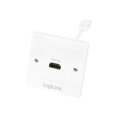 LogiLink verzonken wandcontactdoos