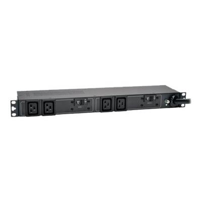 Tripp Lite PDU Basic 230V 32A C19 4 Outlet IEC309 Blue Horizontal 1U - voedingsverdeeleenheid