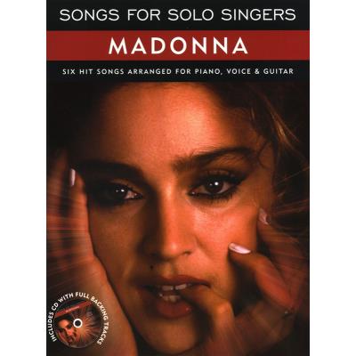 Madonna Songs For Solo Singers + Cd