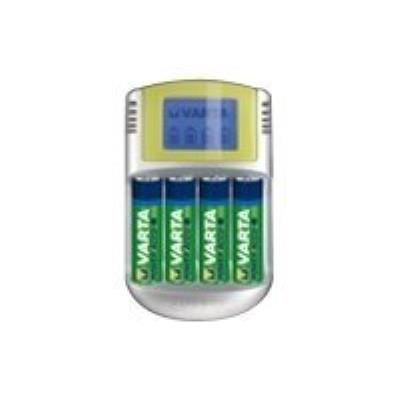 Varta Power Play LCD Charger - batterijoplader - AC / auto - AA x 4