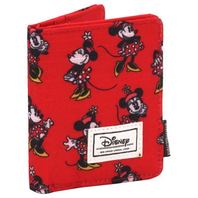 Disney Classic Minnie Cheerful Porte-monnaie, 11 cm, Rouge (Rojo)