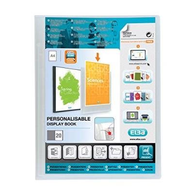 Elba Modling - Protege Document Transparent Personnalisable 40v Incolore