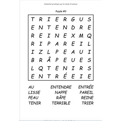 Mots Meles Enfants 6 à 8 ans: 100 Puzzles Amusants en Gros
