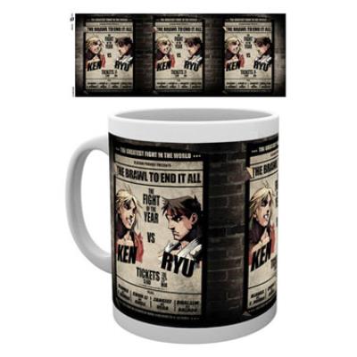 Tasse de ceramique Street Fighter Fight Poster