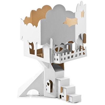 Arbre cabane en carton à construire