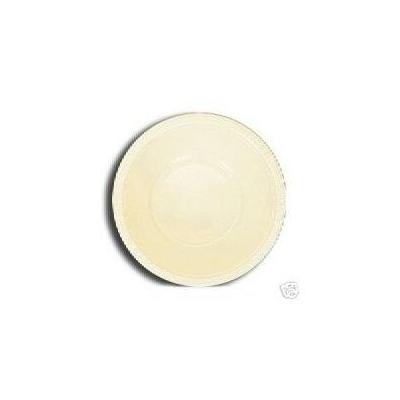 20 GRANDES ASSIETTES EN PLASTIQUE IVOIRE 23CM