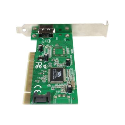 StarTech.com 1-poort eSATA + 1-poort SATA PCI SATA Controller-kaart met LP-bracket - controller voor opslag - SATA 1.5Gb/s / eSATA - PCI