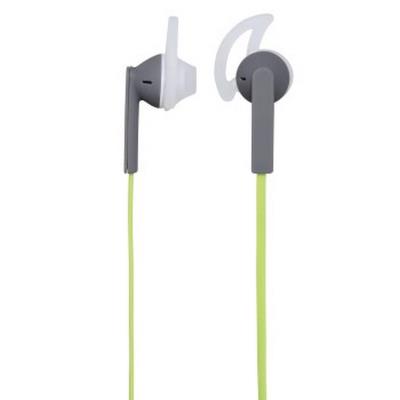 Hama-joy sport stereo earphones, green/grey
