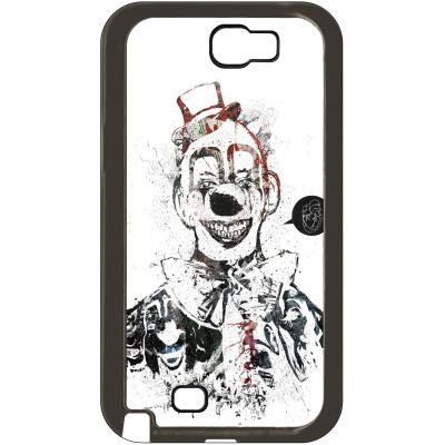 Coque samsung note 2 creative art scary clown