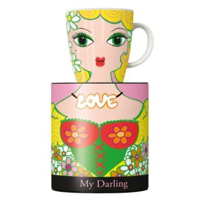RITZENHOFF MUG CAFÉ MY DARLING, 300 ML, DESIGN 2012, PETRA PESCHKES, 1510135