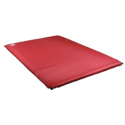 10t bob twin matelas auto-gonflable pour 2 personnes rouge gris 188 x 130 x 8 cm