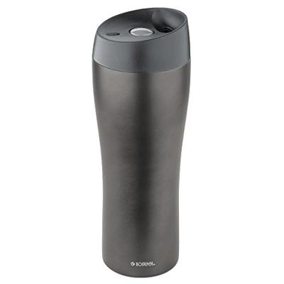 Isosteel 2063867 thermos bouteille isotherme inox gris 20,5 x 8,1 x 8,1 cm