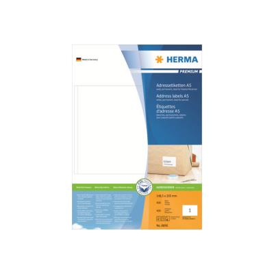 HERMA Premium - gelamineerde adresetiketten - 400 etiket(ten)
