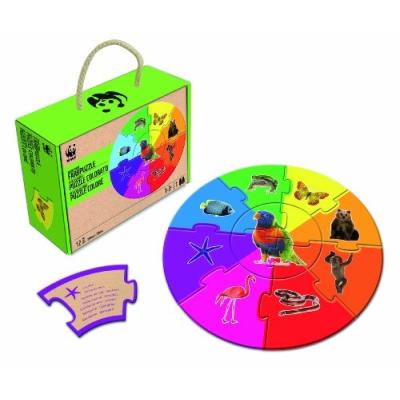WWF - PUZZLE COLORÉ DE LA VIE SAUVAGE