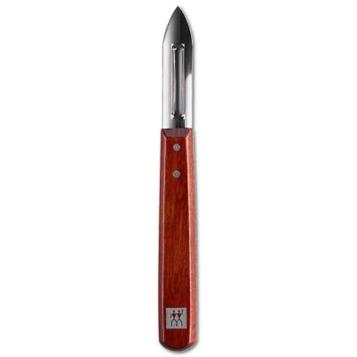 ZWILLING 38014-000-0 EPLUCHEUR 2 TRANCHANTS / BOIS / MARRON 5.5 CM
