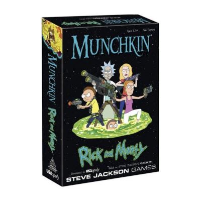 RICK & MORTY - Munchkin Game 'UK Only'