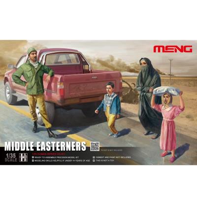 Figurines civils du moyen-orient meng