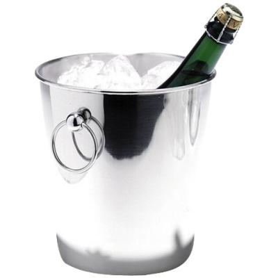 seau à champagne en inox poli 200 x 202 mm