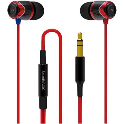 SoundMagic E10 Black Red - Ecouteurs intra-auriculaires