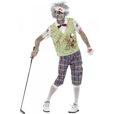 Déguisement de golfeur zombie - M