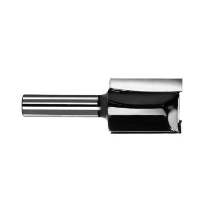 Bosch 2609256653 Fraise à Rainurer Droit à Deux Tranchants Carbure De Tungstène Diamètre 8 Mm Profondeur De Coupe 19,5 Mm Queue