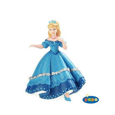 Princesse bleue au bal