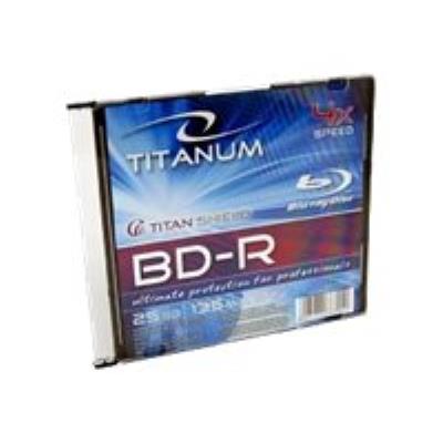 Titanum - BD-R x 1 - 25 GB - opslagmedia