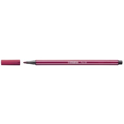 STABILO PEN 68 FEUTRE POURPRE LOT DE 10