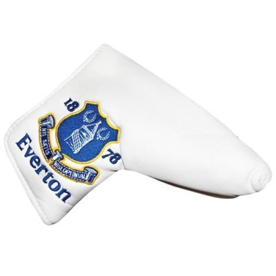 Everton fc couvre putter blanc bleu jaune