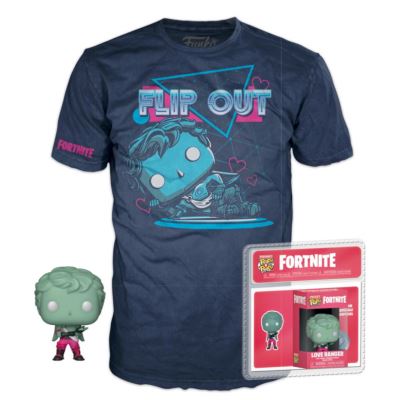 FORTNITE - Boxed T-Shirt POP + Pocket POP - Love Ranger (M)