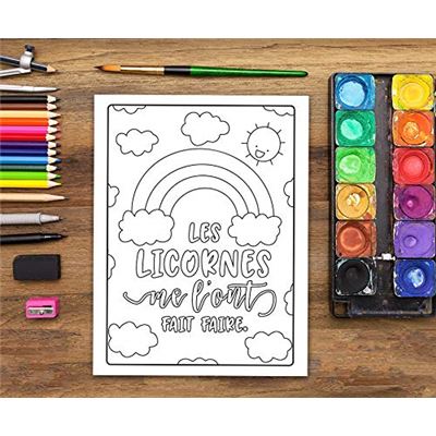 Licornes Livre De Coloriage Pour Enfants De 4 A 9 Ans Cahier D Activites Filles Et Garcons 68 Pages Format A4 Nlfbp Editions Broche Nlfbp Editions Achat Livre Fnac