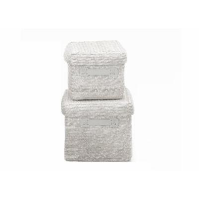 KELA 21672 SET CORBEILLES RIMOSSA 3 PIÈCES BLANC