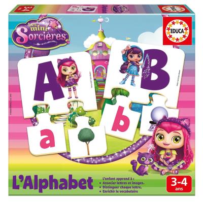 J'apprends l'alphabet : les mini-Sorcières Educa