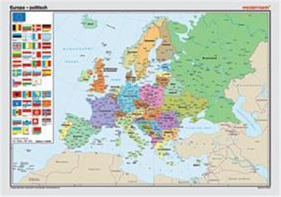 Europa, politisch 1 : 7 500 000. Westermann Karte