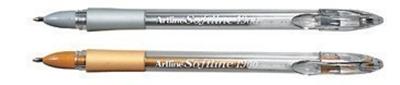 Stylo bille encre gel or Artline Softline 1900 pointe 1mm